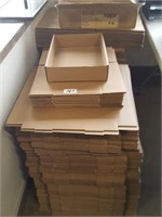 large quantity asst size cardboard boxes