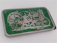 D tractor belt buckle