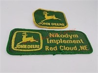 2 cloth patches - two leg logo and Red Cloud