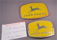 4 leg deer medallion plates