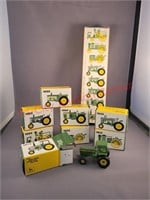 8 pc. 1/64 scale tractor set