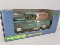 1955 Chevy pickup truck coin bank no. 105