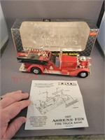 1937 Ertl Ahrens Fox fire truck bank