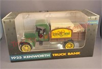 1925 Kenworth truck bank