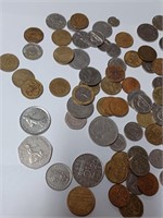 Large Lot of Various Foreign Coins