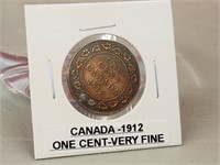 1912 Canada One Cent - Very Fine