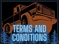 AUCTION TERMS AND CONDITIONS
