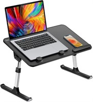 Laptop Desk for Bed Height Adjustable Black