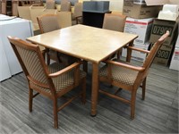 Matching Set of 4 wooden Kitchen Chairs with