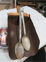 Vintage Scoop & 2 Spoons