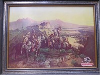 Vintage Winchester C.M. Russell Western Print