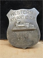 Vintage CSA Railroad Badge