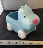 Ceramic hippo