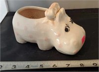 Ceramic hippo