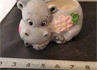 Ceramic hippo
