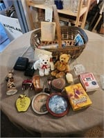 Assorted Lot In Basket