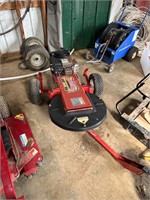 Tow Mower and Fence Post Trimmer