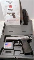 Ruger P95DC 9mm pistol & case