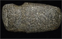 5" 3/4 Groove Speckled Granite Axe found in Lewis