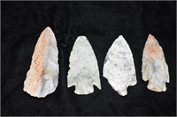 5 Arrowheads found in Pettis County Missouri