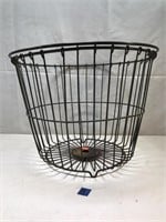 Vintage Metal/Wire Basket, 11” Tall