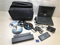 Polaroid Portable DVD/CD Player w/ Accessories