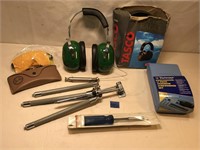 Lot of Gun Accessories, Eye and Ear Safety