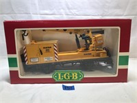 LGB Yellow Construction Crane Car