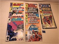 Lot of Comic Books- Gi Joe and Spitfire