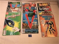 Lot of DC Comic Books, V, Green Lantern and More