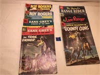Dell Comic Books, Roy Rogers, Lone Ranger & More