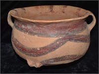 6 3/4" Neolithic Chinese Pottery Bowl SOLID