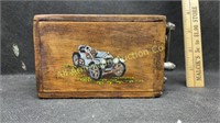 Decorative Model T wooden coil box