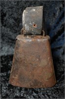 Vintage Cowbell with the original leather harness