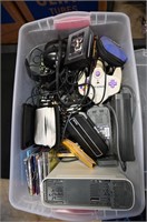 Large Box Full of Xbox Game and Console, PSP and G