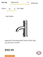 touchless faucet Lot of 20 pcs Seasons® Touchless