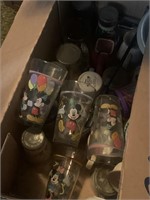 BOXES OF MIX COLLECTIBLE GLASSES / DISNEY