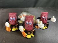 Vintage Californa Raisins "Buster" Figurines