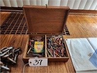 Wood Box, Crayons