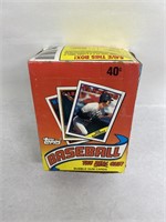 1988 Topps Baseball Cards In Display Box