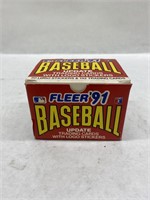 1991 Fleer Baseball Card Set, Appears Complete