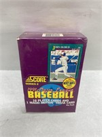 1991 Score Baseball Card Set, Sealed