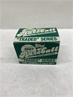 1987 Topps Baseball Card Set, May Not