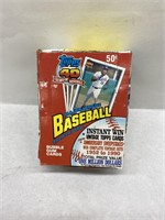 1991 Topps Baseball Card Set In Display Box