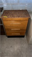 3 drawer cabinet 26”x18”x32”