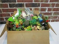 Box Lot of over 75 FROGS!