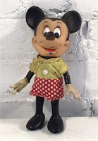 8" vintage vinyl Minnie mouse doll