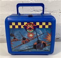 1988 ring Raiders Aladdin lunchbox with thermos