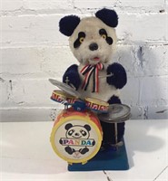 11" battery operated panda drummer