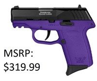SCCY Industries CPX-2 Gen 3 9mm Purple Pistol